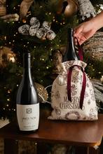 Costalito Navideño para Botella de Vino