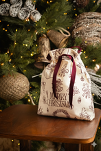 Costalito Navideño para Botella de Vino